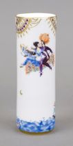 Vase, Meissen, mark 1972-80, 1st choice, designed by Ludwig Zepner and Heinz Werner, pole form, '