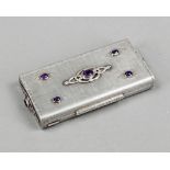 Rectangular make-up box, Finland, 1951, Helsinki city mark, master's mark RA, silver 813/000, smooth