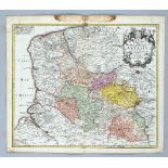 Historical map of north-eastern France, ''Carte d`Artois et des environs vel mappa specialis