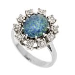 Opal-Diamant-Ring WG 585/000 mi