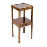 Side table, England 19th century, mahogany, central drawer, 73 x 30 x 30 cm