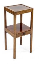 Side table, England 19th century, mahogany, central drawer, 73 x 30 x 30 cm