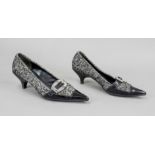 Prada, klassische Tweed-Pumps,