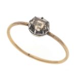 Altschliff-Diamant-Ring GG 750/