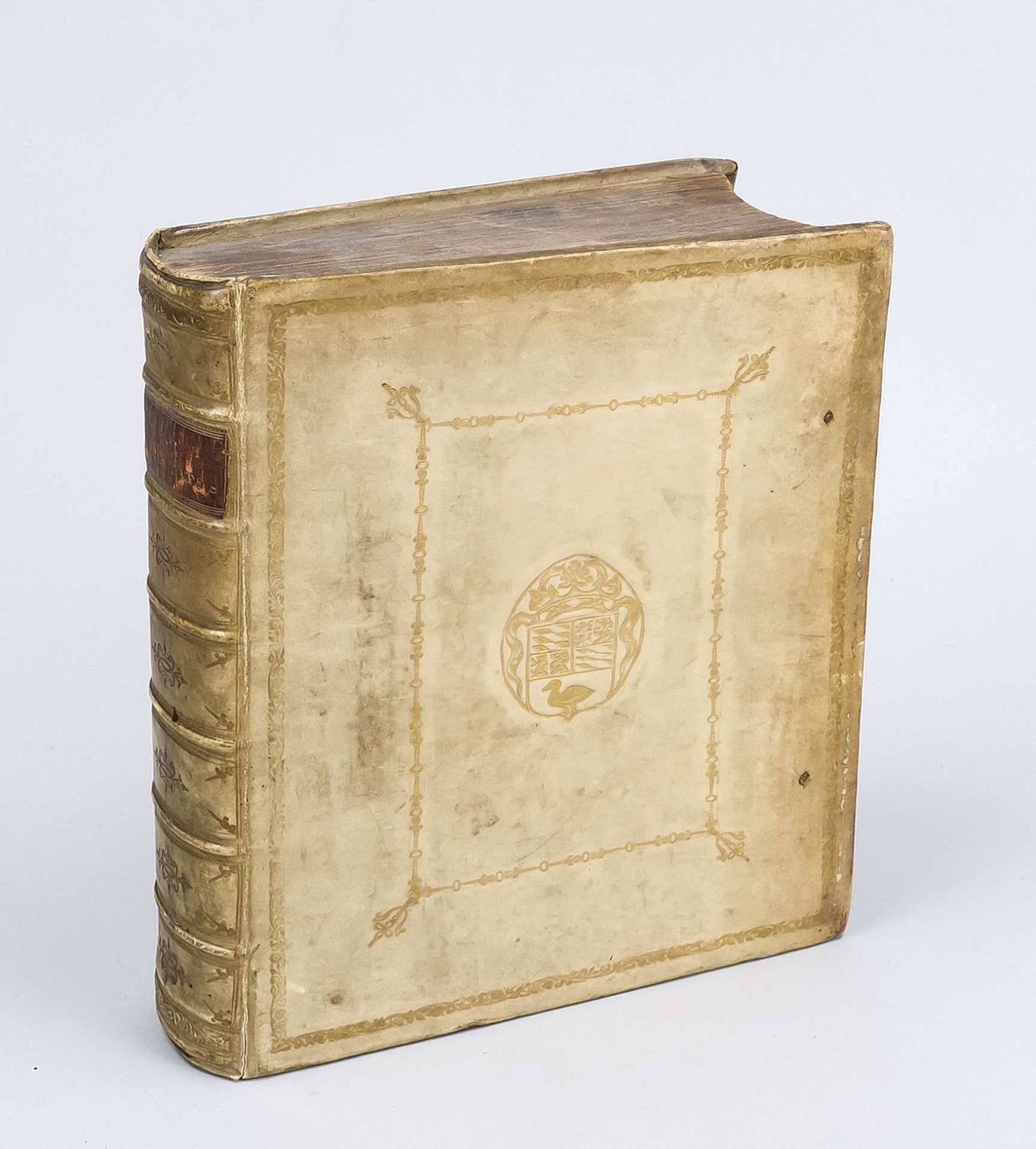 Book ''Antiquitatum Romanorum'' by Johannis Rosini, edition by Salomonem Schouten, 1743, with - Image 2 of 2