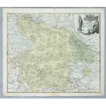 Historische Karte des Herzogtum