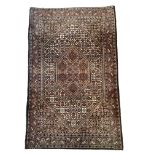 Carpet, Bidjar, good condition with minor wear, 156 x 94 cm - The carpet can only be viewed and