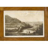 Anton Wilhelm Strack (1758-1829), two rare views of Hamelin: ''Gegend des Fort George und der