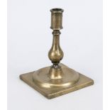 Small candlestick, around 1800, bronze, h. 16 cm