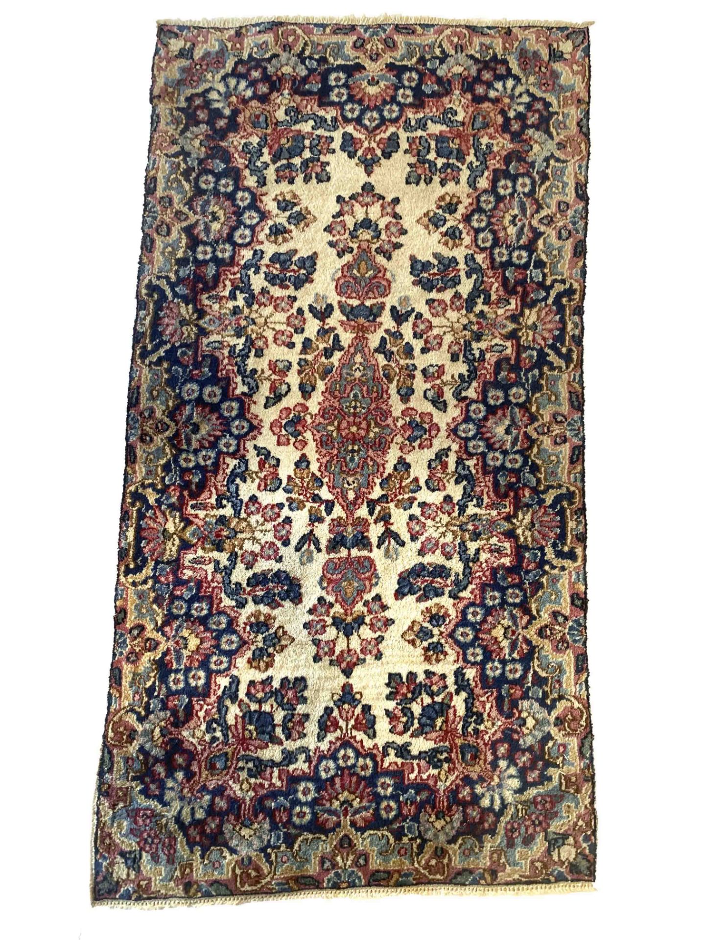 Carpet, Iran Lawer, minor wear, 119 x 60 cm - The carpet can only be viewed and collected at another