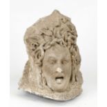 Head of a Medusa, sculpture fragment from the Potsdam City Palace, probably workshop of Johann Peter