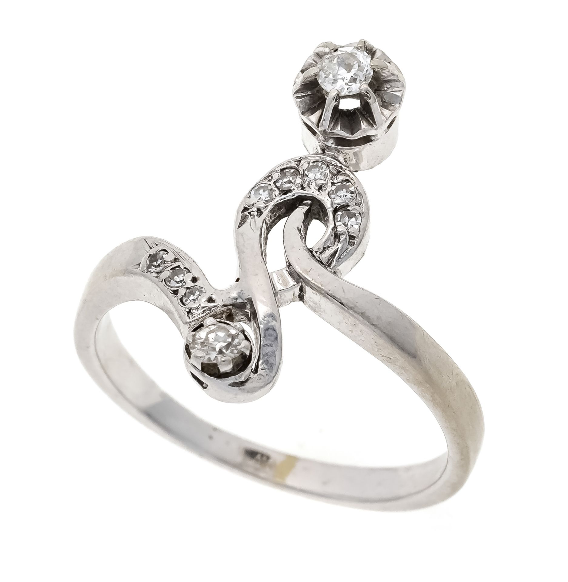 Art Déco Diamant-Ring WG 585/00