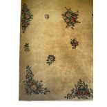 Carpet, China, good condition with minor wear, dirty in some areas, 447 x 300 cm - The carpet can