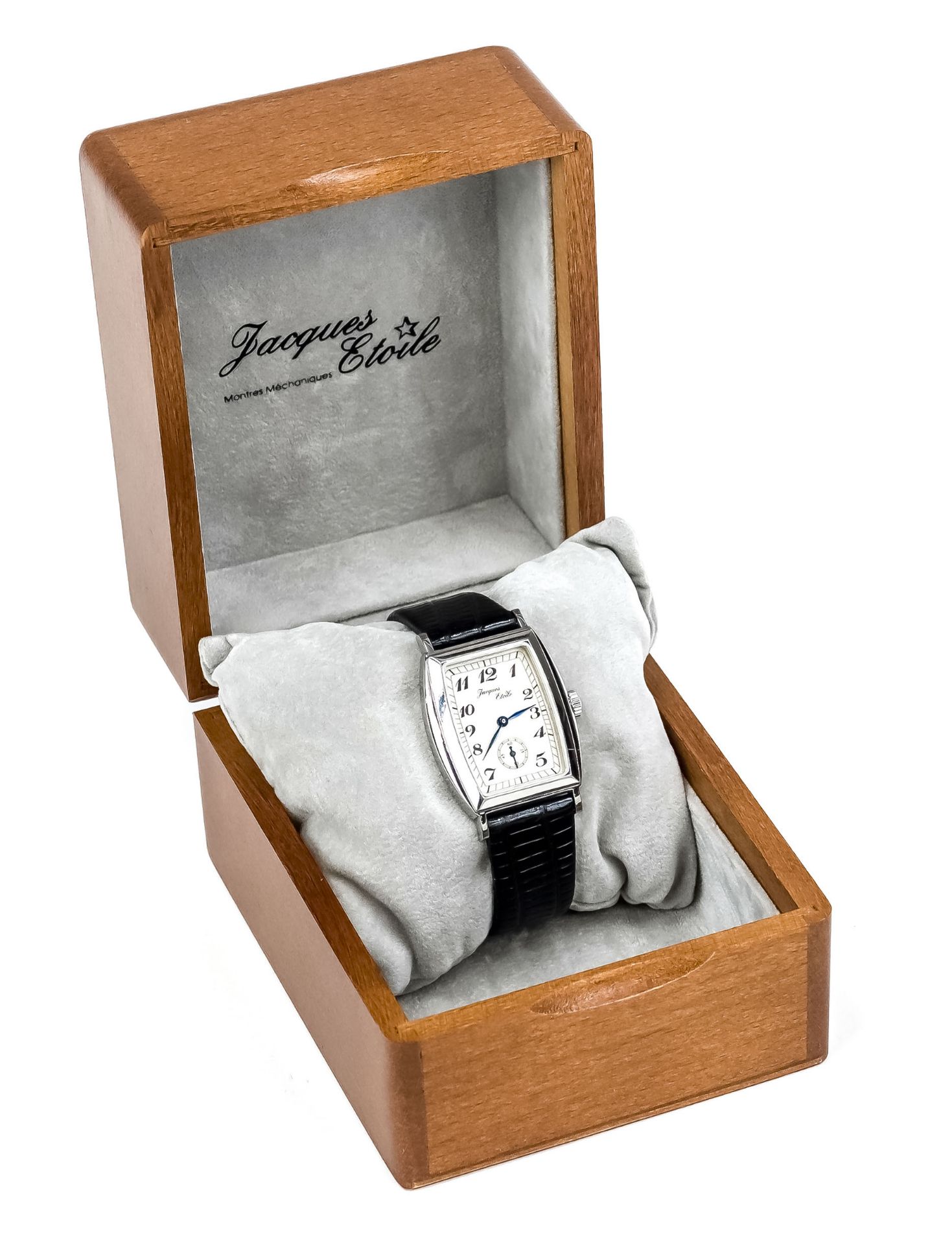 Jacques Etoile Havard No. 70, unisex watch, manual winding, circa 1995, tonneau steel case, sapphire - Image 3 of 4