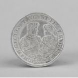 Taler Sachsen 1605, Silber. Alb