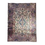 Carpet, Lawar, minor wear, 130 x 92 cm - The carpet can only be viewed and collected at another