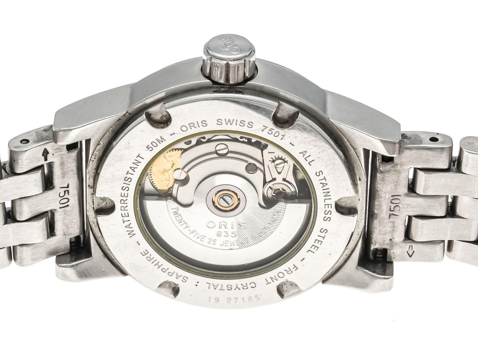 Oris Big Crown, BC3, unisex watch, automatic, Ref. 7501 circa 2010, polished and polished steel - Image 2 of 2