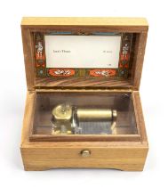 Reuge music box, Switzerland 2nd half 20th century, plays ''Lara's Theme'' by ''M Jarre'',