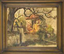 Gerhard Schiffel (1913-2002), German landscape painter, studied at the Dresden Academy, 2
