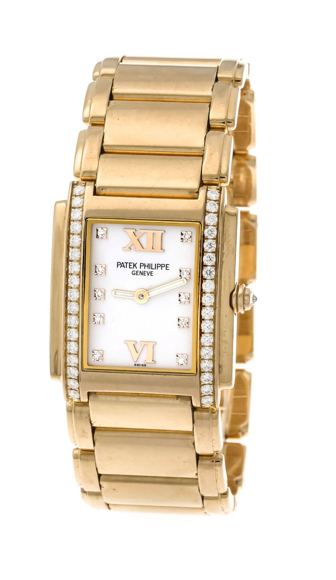 Patek Philippe Twenty-4, ladies' wristwatch, 750/000 RG rose`, ref. 4910-11 circa 2015, polished