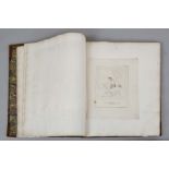 Imperial folio, inscribed ''Titian's works'' on the leather spine. Loose inserted prints,