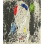 Marc Chagall (1887-1985), two original color lithographs from J. Lassaigne's monograph, published by