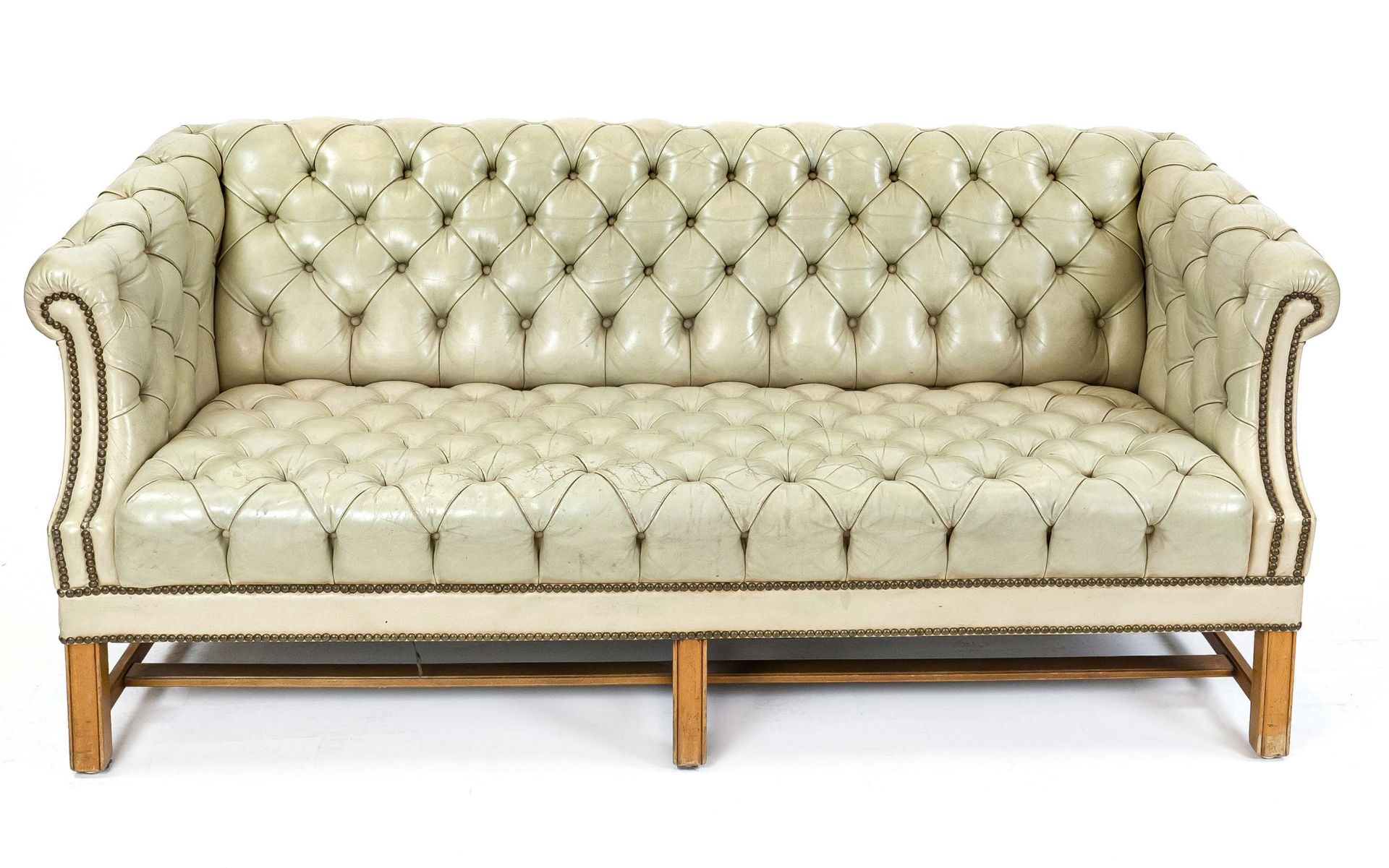 Chesterfield Sofa, 20. Jh., Hol