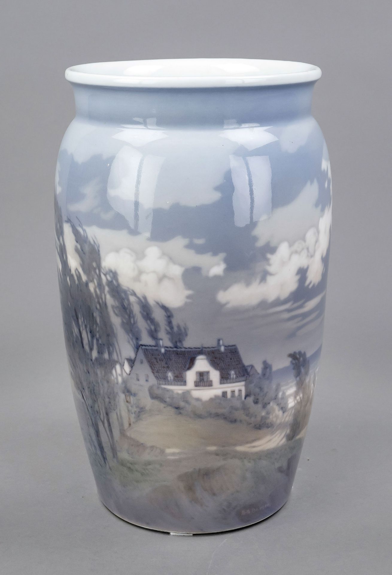 Vase mit Landschaft, Dahl-Jense