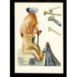 Salvador Dali (1904-1989), color woodcut from the series on Dante ''Die göttliche Komödie'',