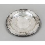 Art Déco plate, USA, 1920/30s, maker's mark R. Wallace Sons Mfg. Co, Wallingford Connecticut,