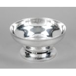 Round Art Deco bowl, Denmark, mark 1915-27, master's mark Georg Jensen, Copenhagen, design Johan