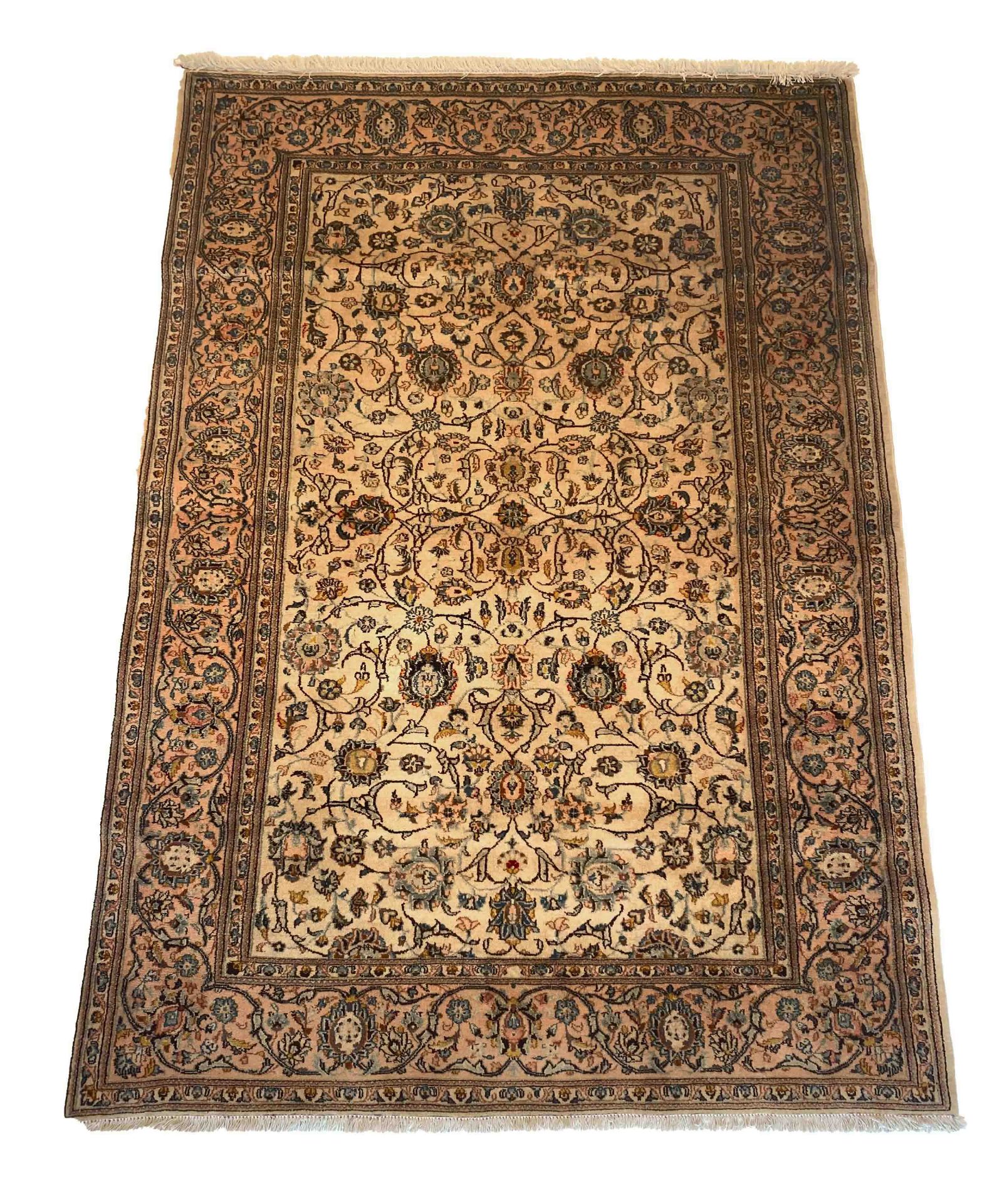 Carpet, Keshan, good condition, 206 x 141 cm - The carpet can only be viewed and collected at