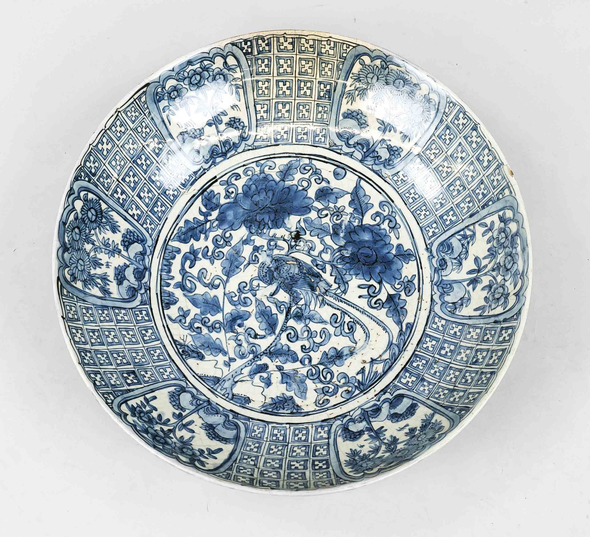 Große Swatow-Ware Schale, China