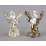 Two child figures as pendants, Kister, Scheibe-Alsbach, Thuringia, mark 1887-1905 (1x unmarked), boy