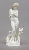 Art Deco figurine 'Amsellied', Hutschenreuther, Selb, mark of the art department 1955-69, 2nd