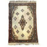 Carpet, Ghom, good condition, 136 x 98 cm - The carpet can only be viewed and collected at another