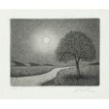 Large bundle of 22 etchings and lithographs by various artists, 2nd half of the 20th century: Volker