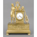 Empire Bronze Figuren Pendule,