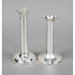 Candlestick, German, 20th century, master's mark Emil Hermann, Waldstetten, sterling silver 925/000,