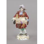 Tabulet seller, Meissen, after 1973, 1st choice, from the series 'London Crier', designed by