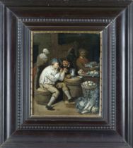 Dutch Genre Painter in the Style of the 17th Century, probably 18th/19th Century, Inn Scene with