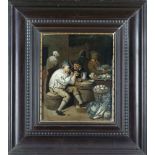 Dutch Genre Painter in the Style of the 17th Century, probably 18th/19th Century, Inn Scene with