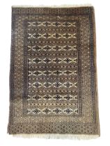 Carpet, Bouchara Afghan, good condition, 123 x 89 cm - The carpet can only be viewed and collected