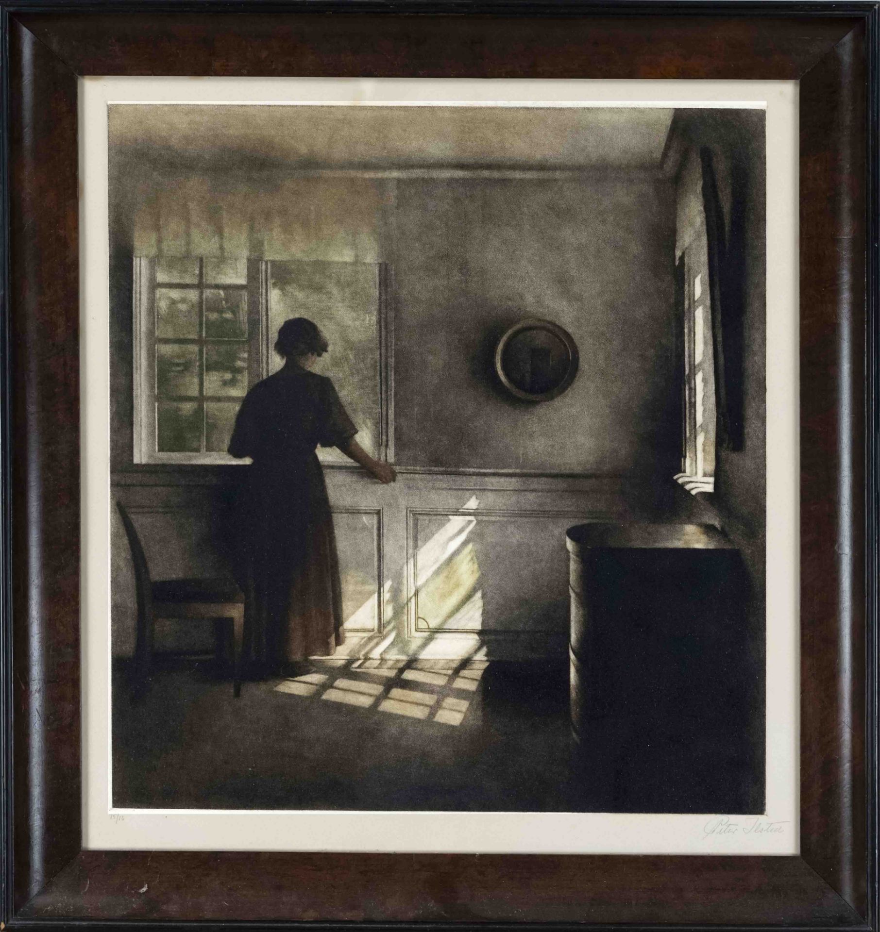 Peter Vilhelm Ilsted (1861-1933), important Danish painter and graphic artist and was one of the