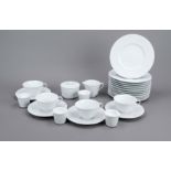 Breakfast service for 4-11 persons, 39-piece, KPM Berlin, marks after 1993, 1st choice, white,