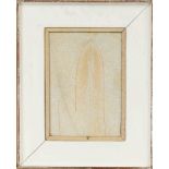 Petrification?, origin and age unknown, stone. In a wooden frame. Frame dimensions 55 x 44 cm