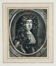 Abraham Bloteling (1640-1690), after, 18th century, reversed copy of the portrait of Charles II,