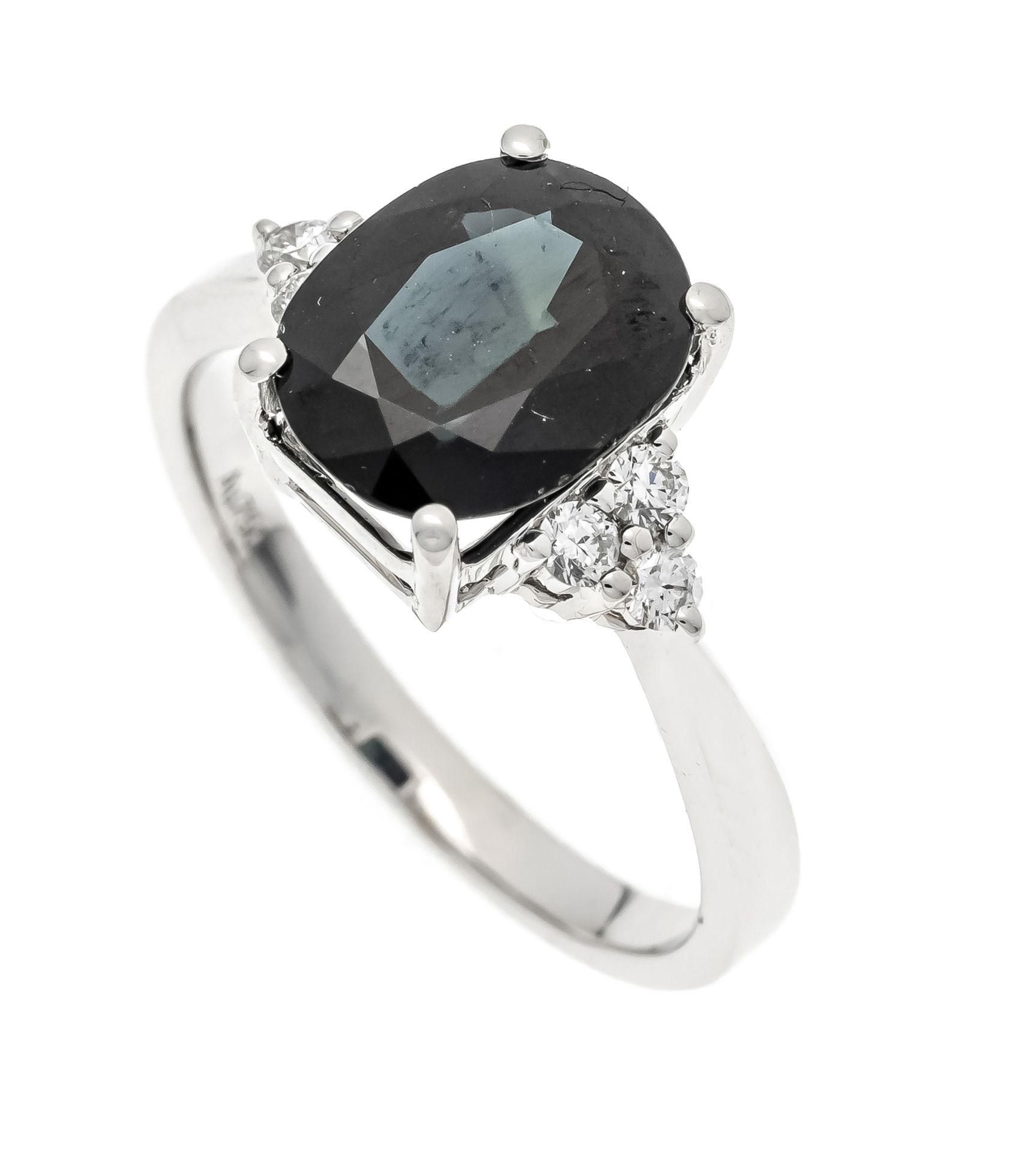 Saphir-Brillant-Ring WG 750/000