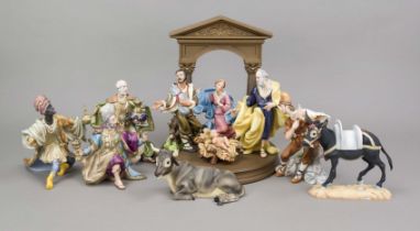 Nativity scene 'The Vatican Nativity Collection', limited edition of the Musei Vaticani, Franklin