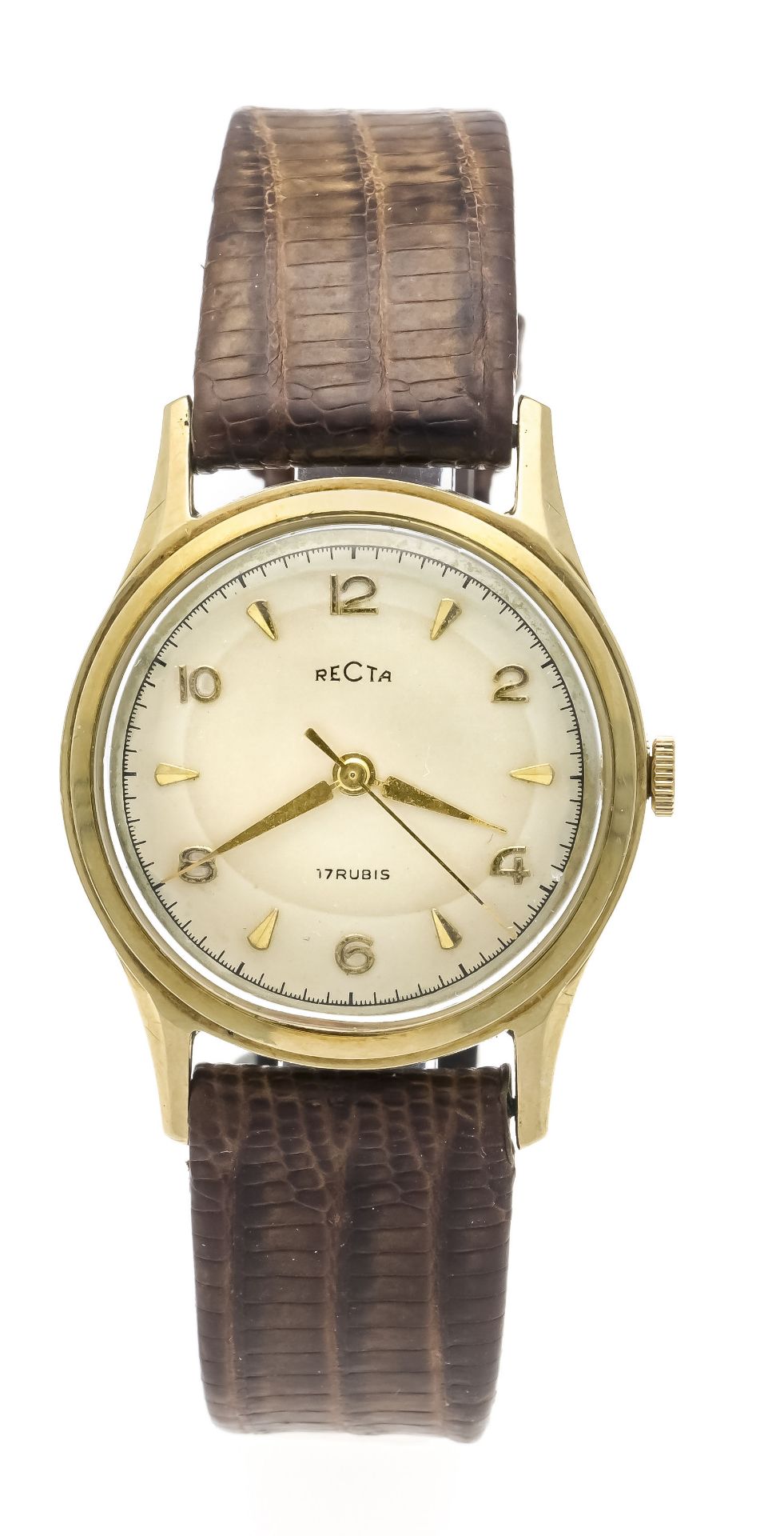 Recta, Herrenuhr 585/000GG, Han